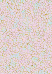 柔和多彩几何图案纹理