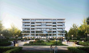 现代高层住宅景观