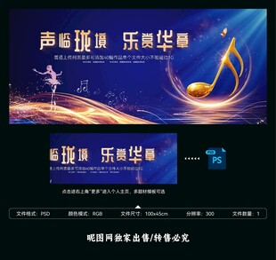 音乐会音乐节背景