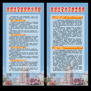 高层住宅防火与逃生