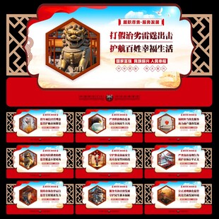 市场监督局文化墙