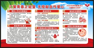世界献血者日宣传栏