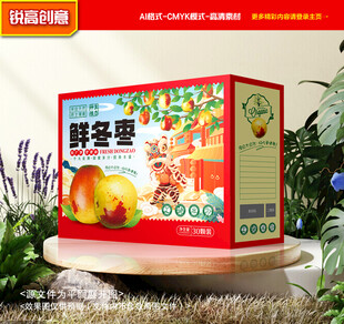 冬枣包装 奶枣礼盒