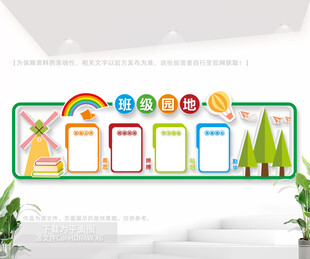 班级园地形象墙