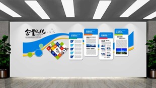 医院历程文化墙形象墙