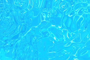 蓝色水波纹理背景图