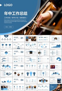 大气校园音乐会动态PPT