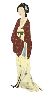 古典优雅的汉服女子形象