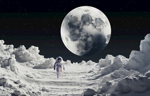 黑色宇宙星空背景图