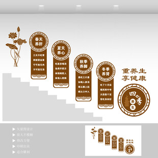 四季养生楼梯间楼道