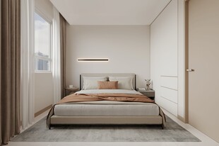 卧室飘窗效果图