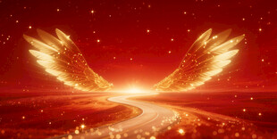 金色翅膀开启光明之路