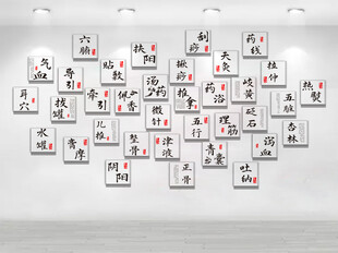 中药养生文化墙