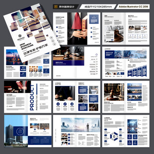 律师事务所画册设计