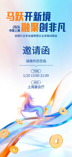 马开新篇答谢宴邀请函