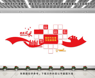 党建文化墙设计展示