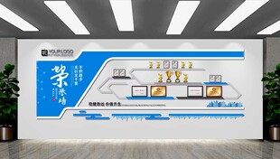 企业荣誉墙 发展历程