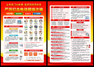 电信诈骗宣传单