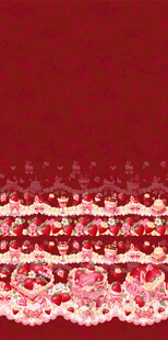 草莓定位红色系