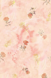 粉色花卉纹理背景图案