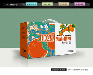 柑橘礼盒 砂糖橘包装