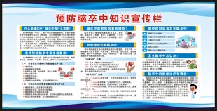 世界卒中日宣传栏
