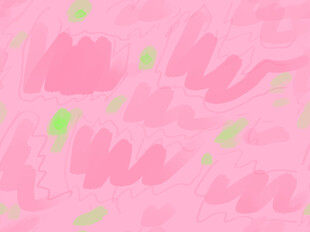 粉色绿点抽象水彩背景图