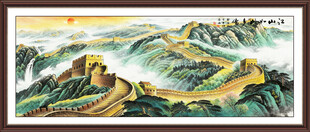 万里长城国画
