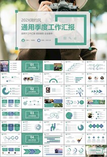 摄影展电视电影影视传媒ppt