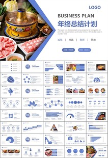 火锅加盟连锁PPT模板