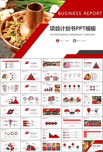 火锅加盟连锁PPT模板