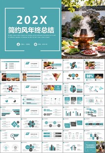 火锅加盟连锁PPT模板