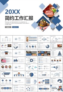 火锅加盟连锁PPT模板