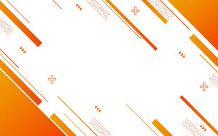 橙色几何线条背景图案