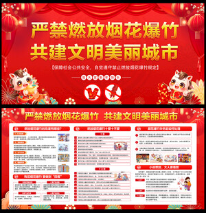 严禁燃放烟花爆竹