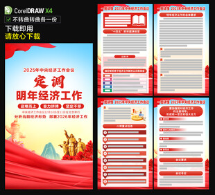 2025年中央经济工作会议海报