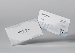 高级感简约风格名片