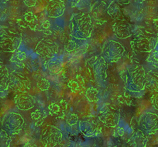 抽象绿色梦幻图案纹理