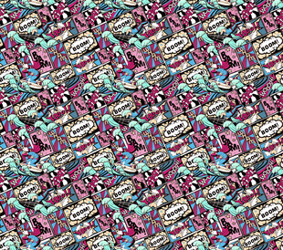 多彩抽象图案纹理布料