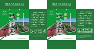 绿色农业宣传折页设计