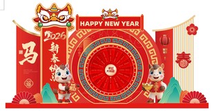 新年喜庆装饰