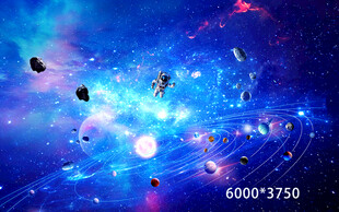 梦幻宇宙星空景象