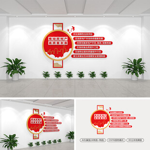 推动房地产高质量发展文化墙