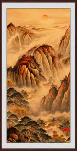 泰山玄关办公室装饰画