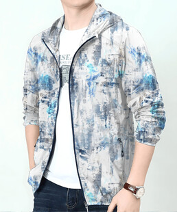 数码印花  大牌 扎染 男装