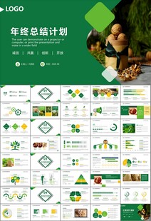 精美核桃种植产业总结计划ppt
