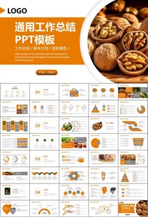 精美核桃种植产业总结计划ppt