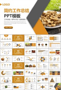 精美核桃种植产业总结计划ppt