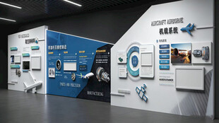 航空航天科技文化墙