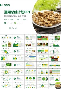 精美核桃种植产业总结计划ppt